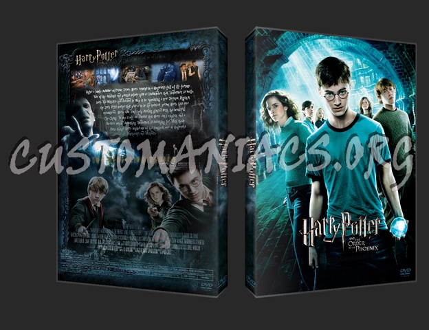 Harry Potter and the order of the Phoenix dvd cover