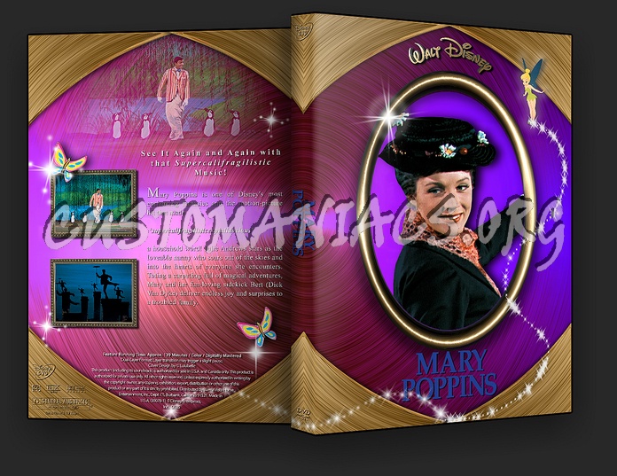 Mary Poppins dvd cover