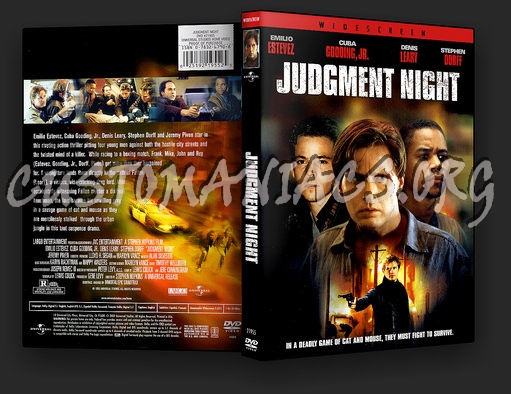 Judgment Night dvd cover