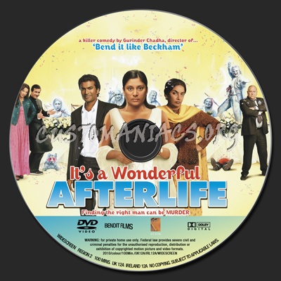 It's a Wonderful Afterlife dvd label