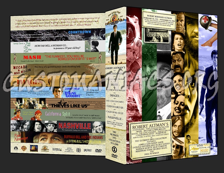 Robert Altman - The Ultimate DVD Collection dvd cover