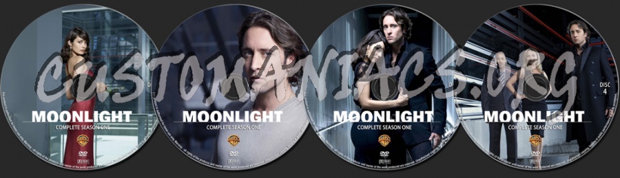 Moonlight - Complete Season 1 dvd label