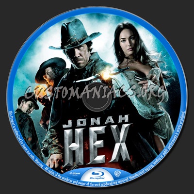 Jonah Hex blu-ray label