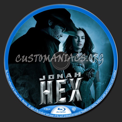 Jonah Hex blu-ray label