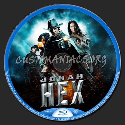 Jonah Hex blu-ray label