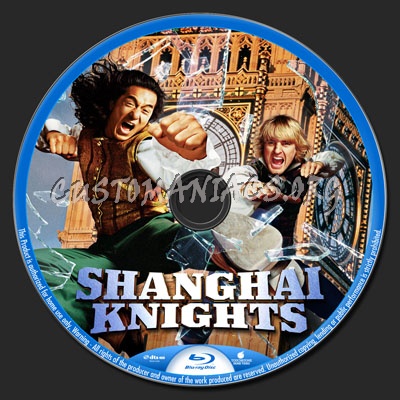 Shanghai Knights blu-ray label