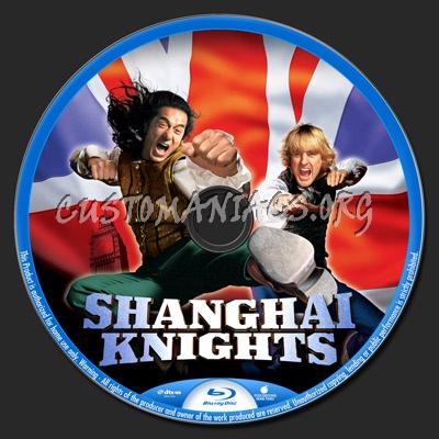 Shanghai Knights blu-ray label