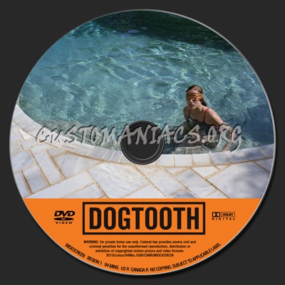 Dogtooth dvd label
