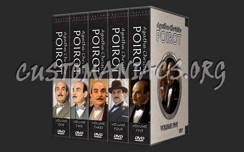 Agatha Christie's - Hercule Poirot Collection dvd cover