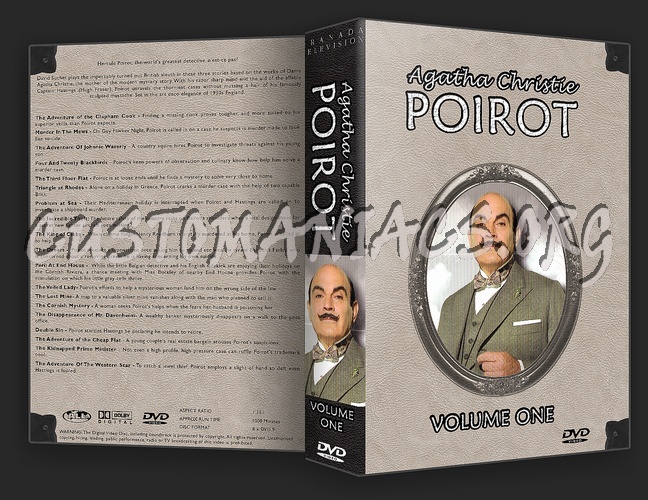 Agatha Christie's - Hercule Poirot Collection dvd cover