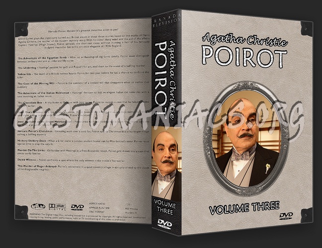 Agatha Christie's - Hercule Poirot Collection dvd cover