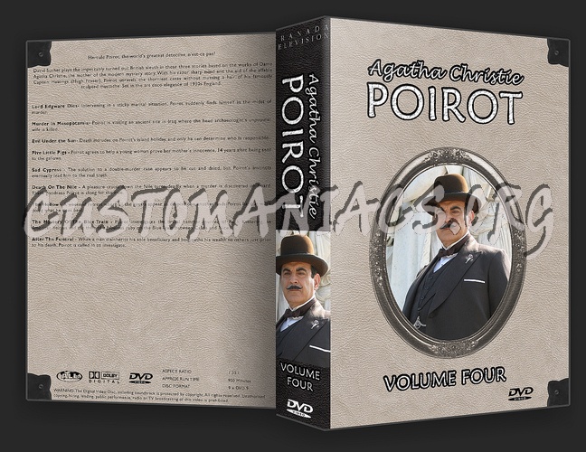 Agatha Christie's - Hercule Poirot Collection dvd cover