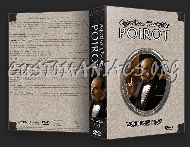 Agatha Christie's - Hercule Poirot Collection dvd cover