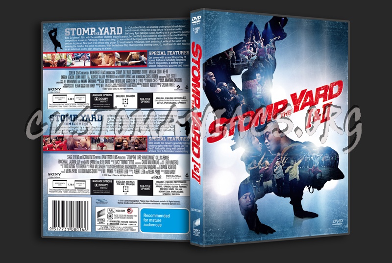 Stomp the Yard & Stomp the Yard 2 Homecoming dvd cover