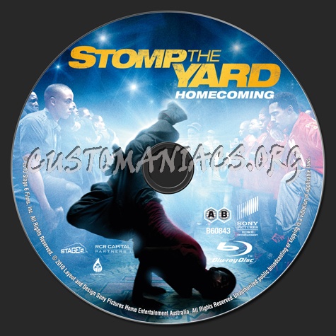 Stomp the Yard 2: Homecoming blu-ray label