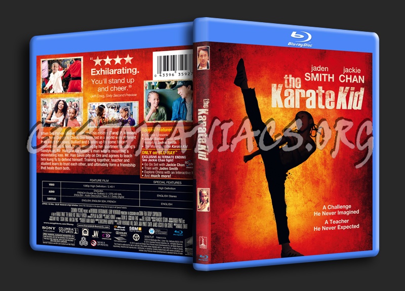 The Karate Kid (2010) blu-ray cover