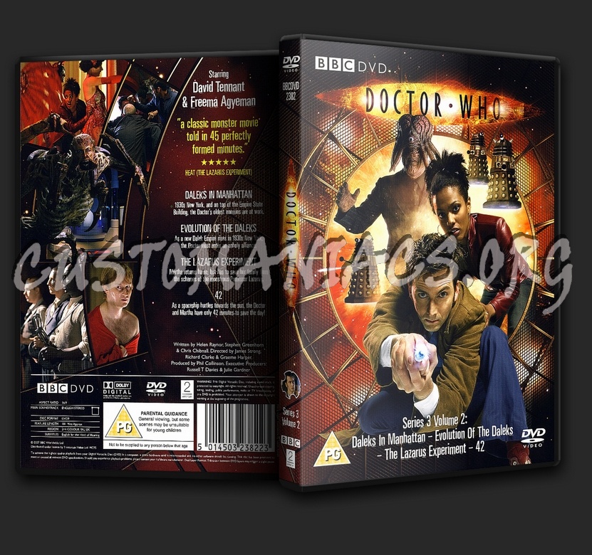 Doctor Who Series 3 Volume 2 dvd cover