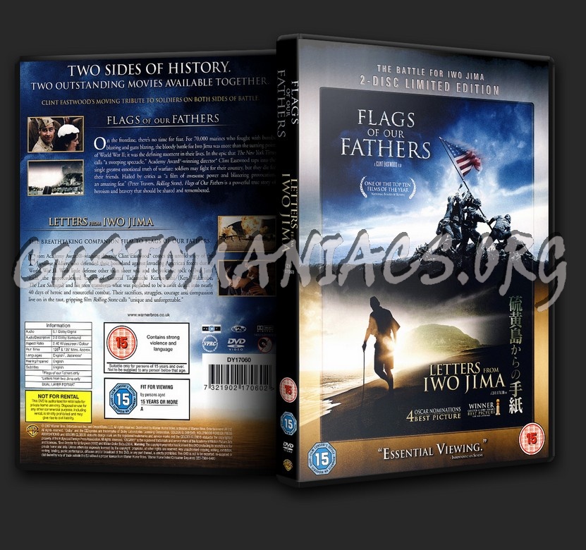 Flags Of Our Fathers - Letters From Iwo Jima dvd cover