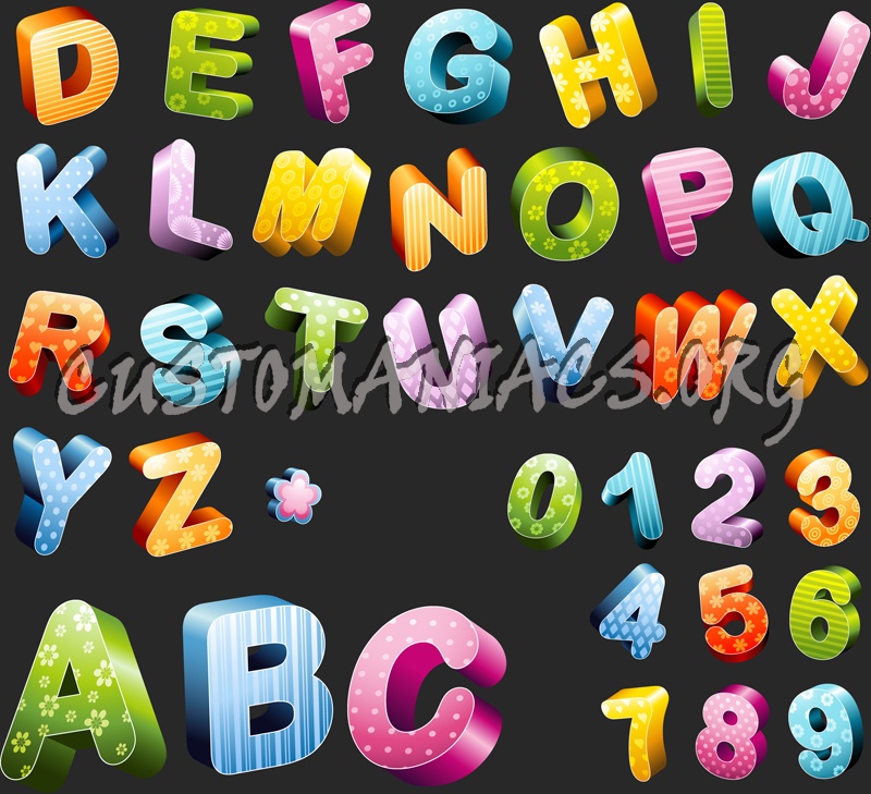 Alphabet Vectors 