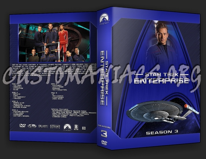 Star Trek Enterprise dvd cover