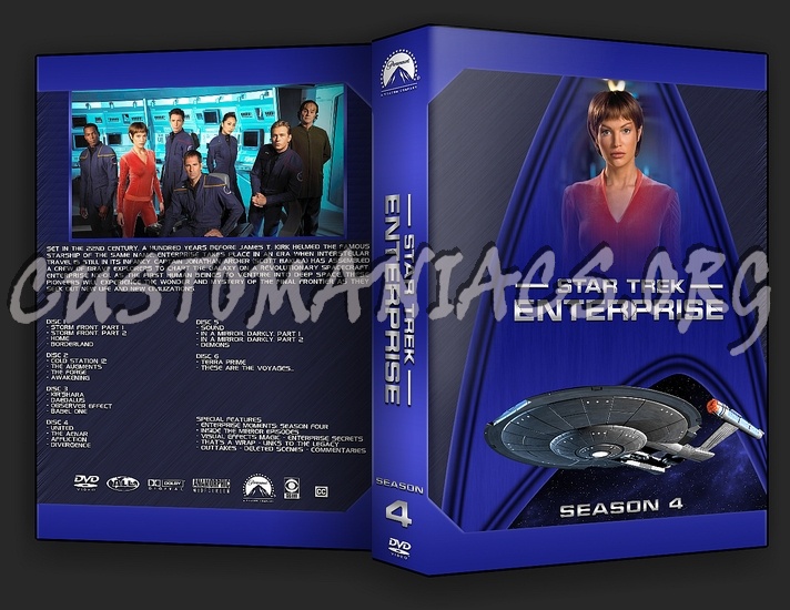 Star Trek Enterprise dvd cover