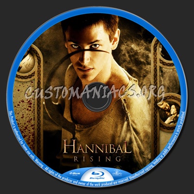 Hannibal Rising blu-ray label