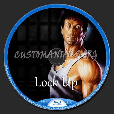 Lock Up blu-ray label