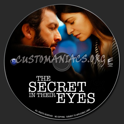 The Secret In Their Eyes blu-ray label