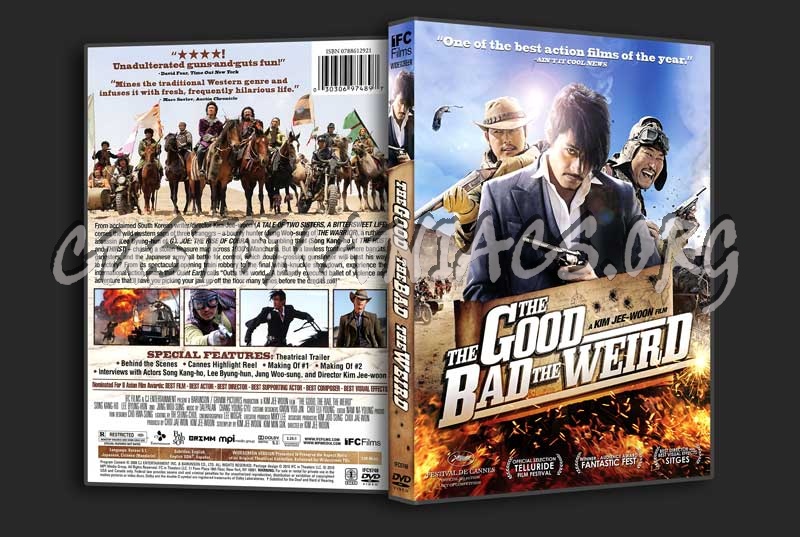 The Good The Bad The Weird dvd cover