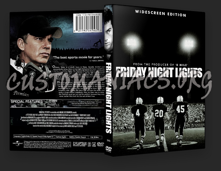 Friday Night Lights dvd cover