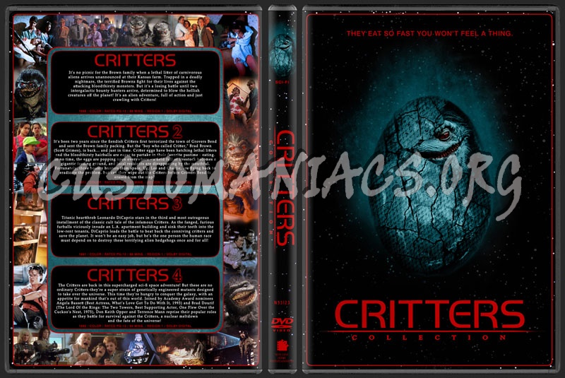 Critters - The Collection dvd cover