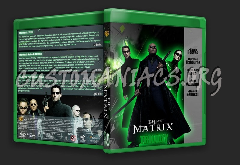Matrix Trilogy dvd cover