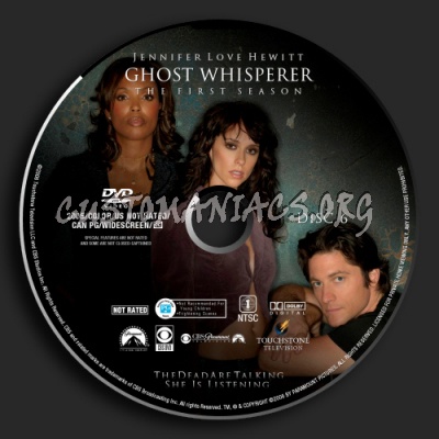 Ghost Whisperer - Season 1 dvd label