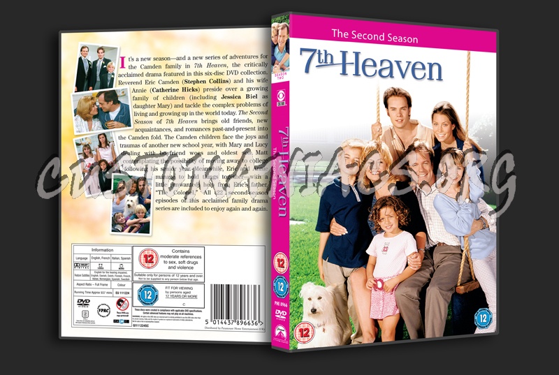 7th Heaven Season 2 dvd cover