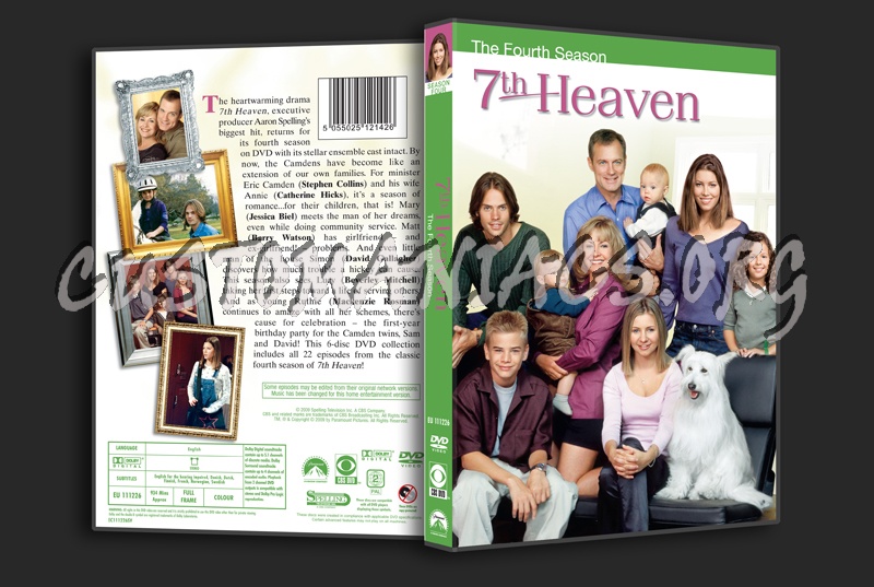 7th Heaven Season 4 dvd cover