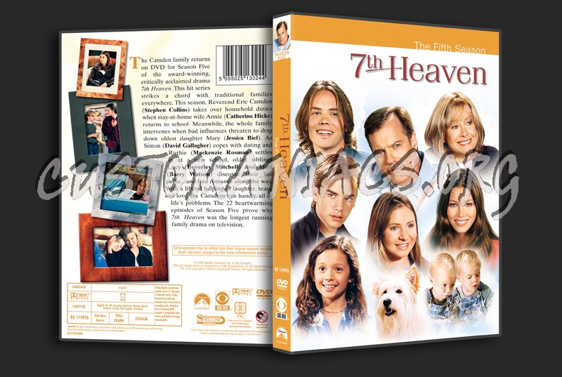 7th Heaven Season 5 dvd cover