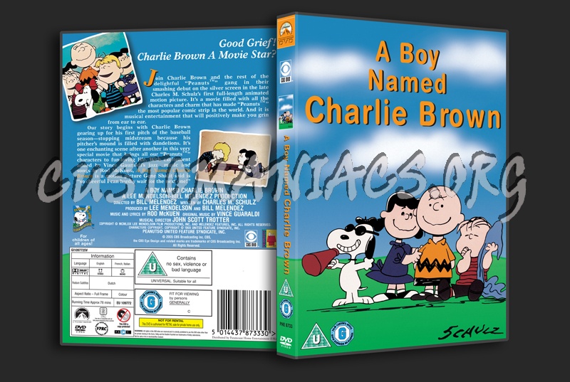 A Boy Named Charlie Brown dvd cover