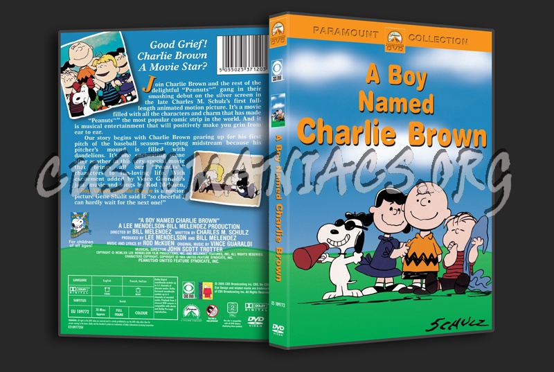 A Boy Named Charlie Brown dvd cover