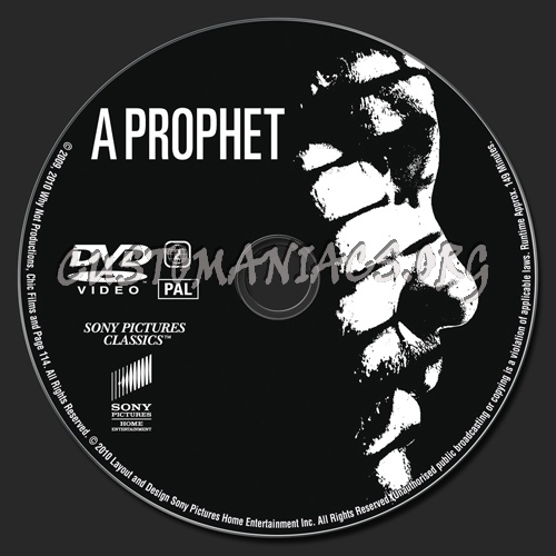A Prophet dvd label