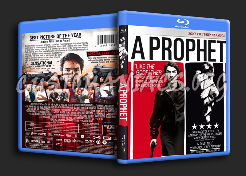 A Prophet blu-ray cover