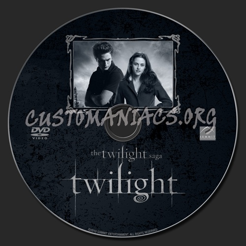 Twilight dvd label