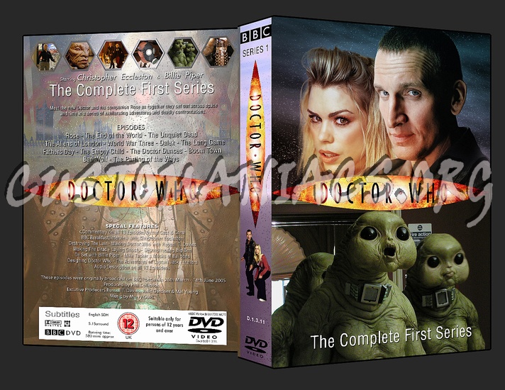 Doctor Who Complete Series 1 dvd cover