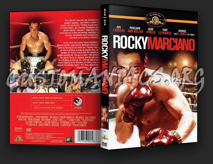 Rocky Marciano dvd cover