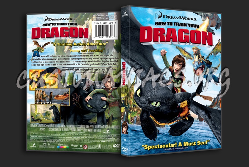 How to Train Your Dragon dvd cover