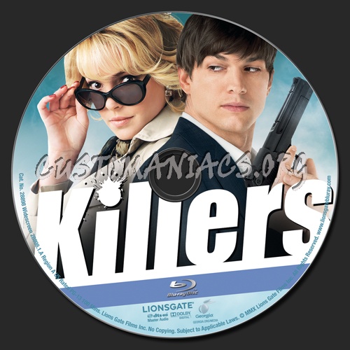 Killers blu-ray label