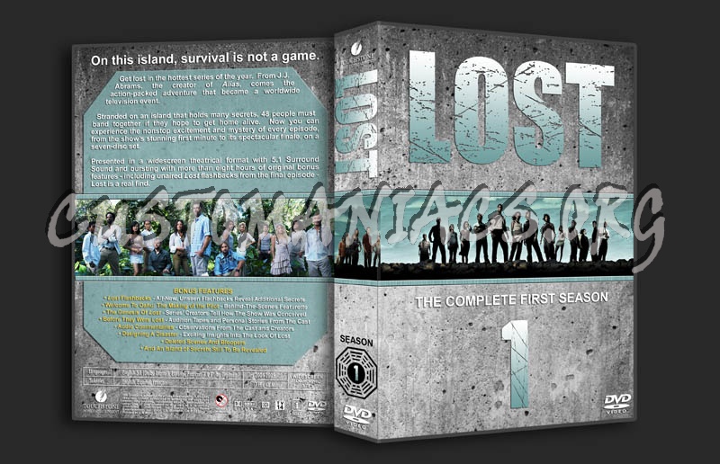 LOST - Season 1-6 dvd cover