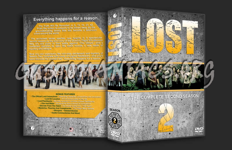 LOST - Season 1-6 dvd cover