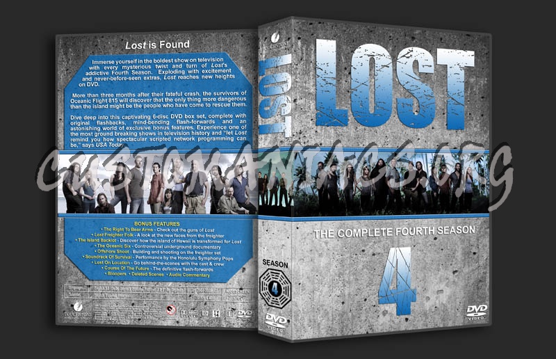 LOST - Season 1-6 dvd cover