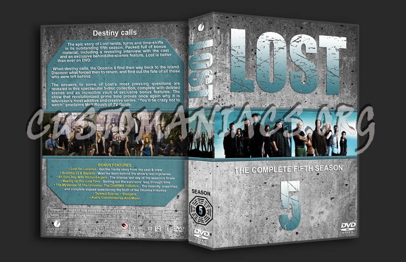 LOST - Season 1-6 dvd cover
