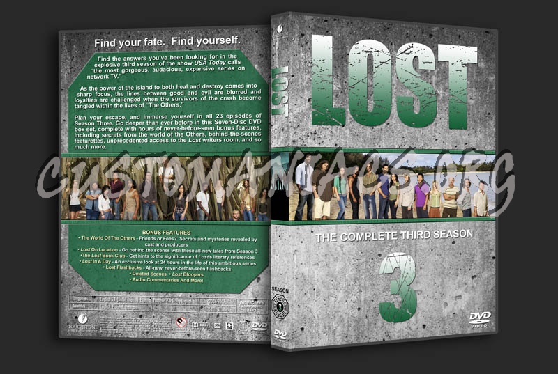 LOST - Season 1-6 dvd cover